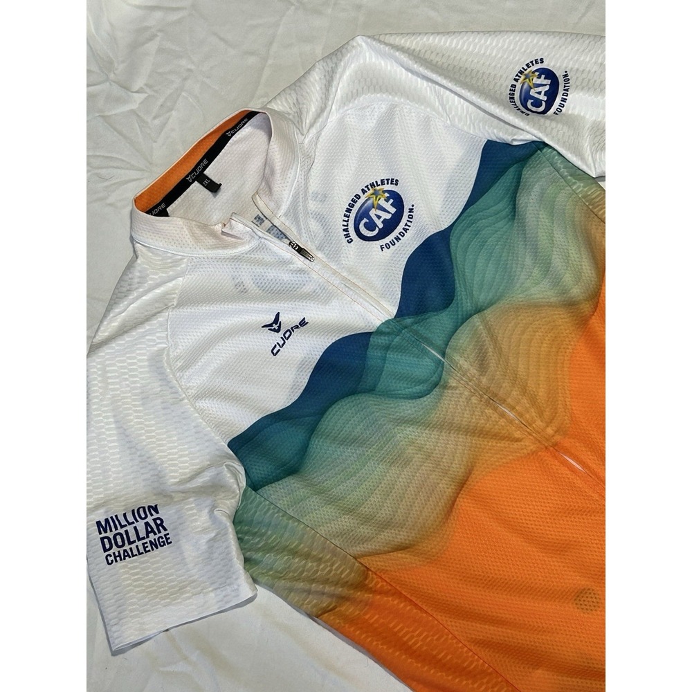 Cuore Men 2XL Cycling Jersey Challenged Athletes Foundation Million Dollar